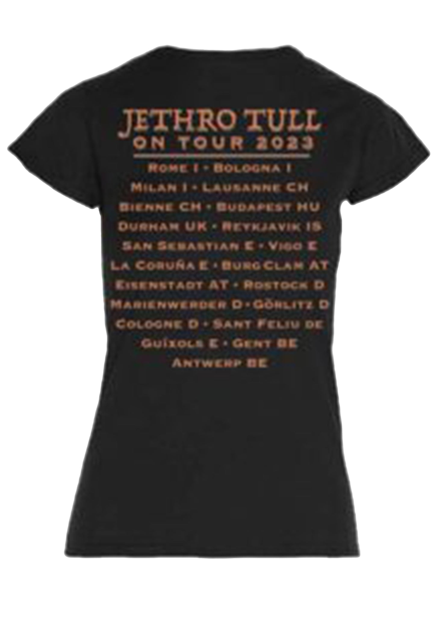 Jethro Tull - Tourshirt 2023 - Girly | Men-Image