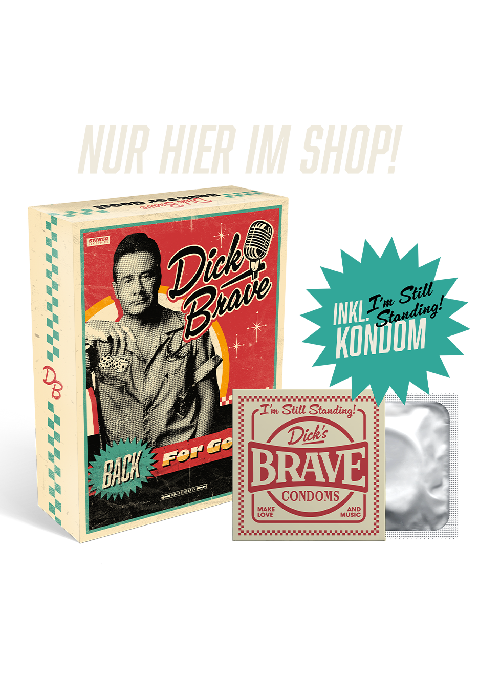 Dick Brave - Back For Good - CD Fanbox | Neutral-Image