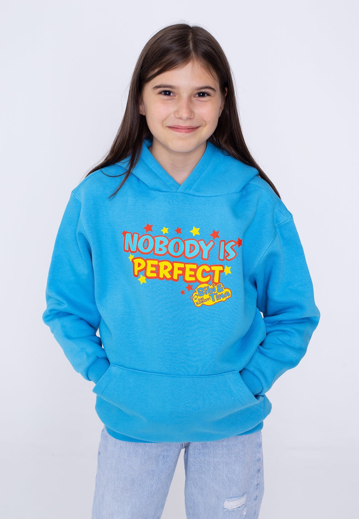 Bibi & Tina Nobody's Perfect Azur Kids Hoodie