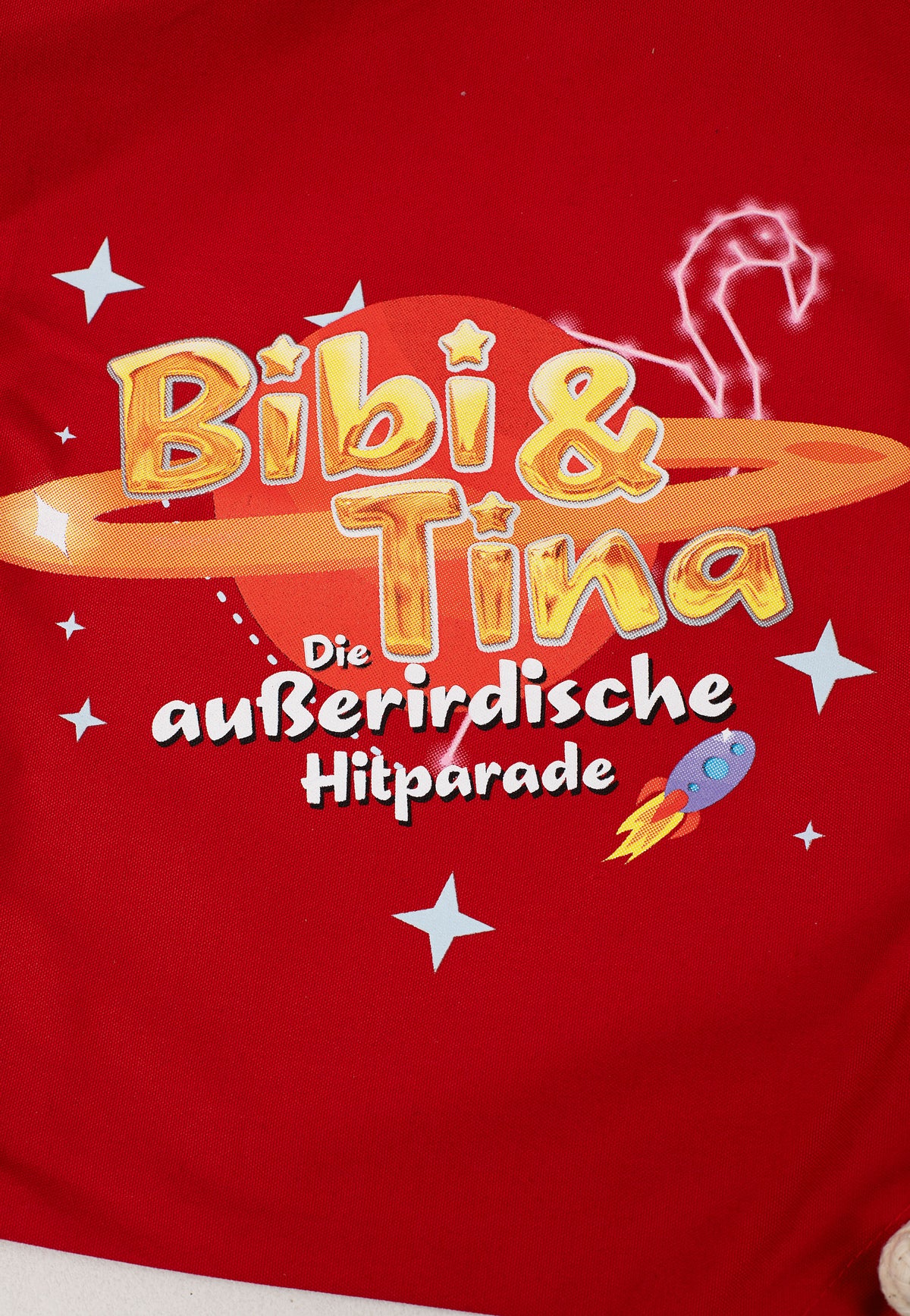 Bibi & Tina Außerirdische Hitparade Red Drawstringbag