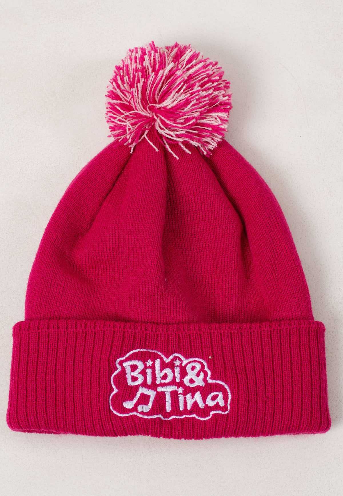 Bibi & Tina Logo 2024 Pink Beanie