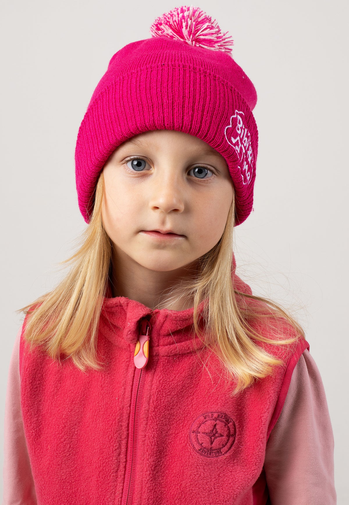 Bibi & Tina Logo 2024 Pink Beanie