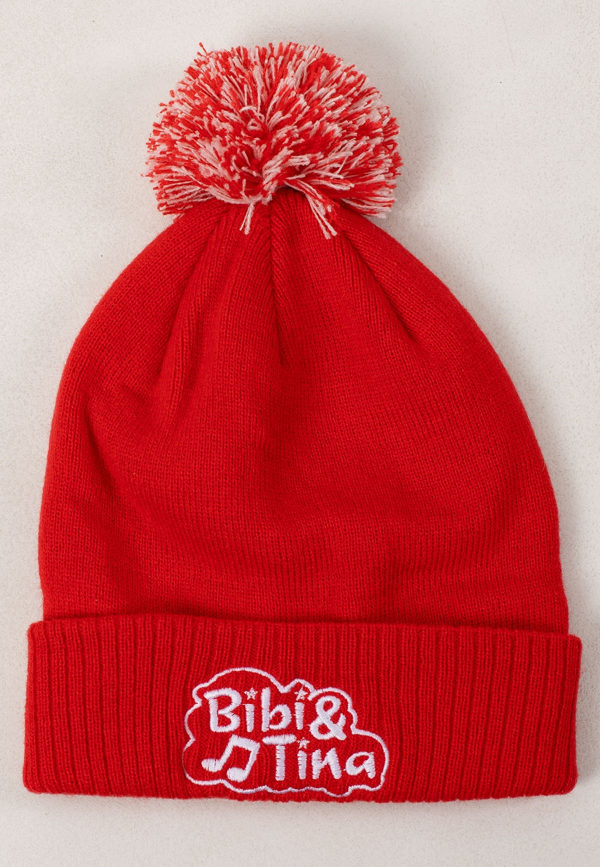 Bibi & Tina Logo 2024 Red Beanie