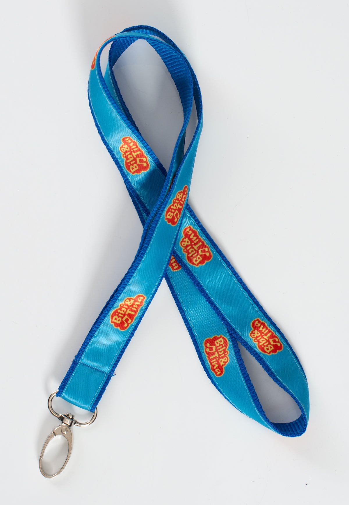 Bibi & Tina Logo Blue Lanyard