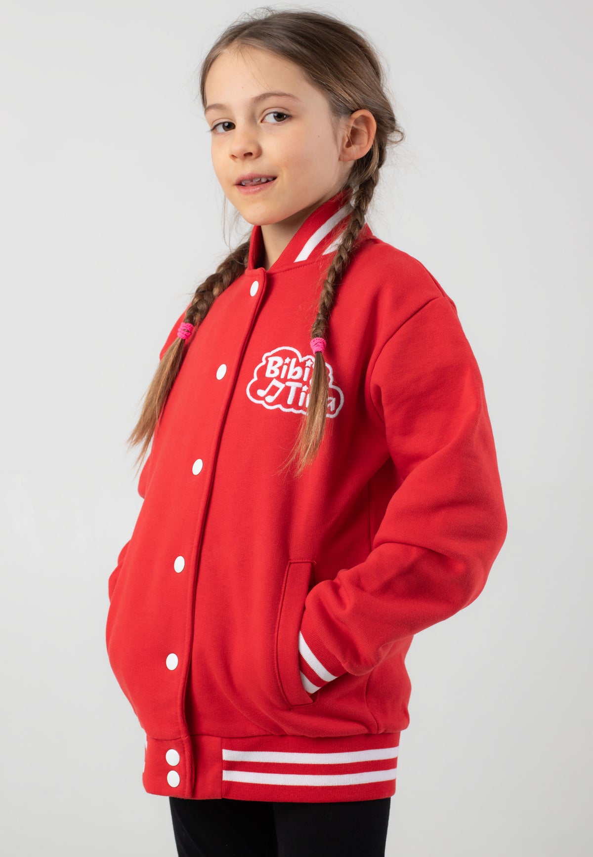 Bibi & Tina Logo Red College Jacket