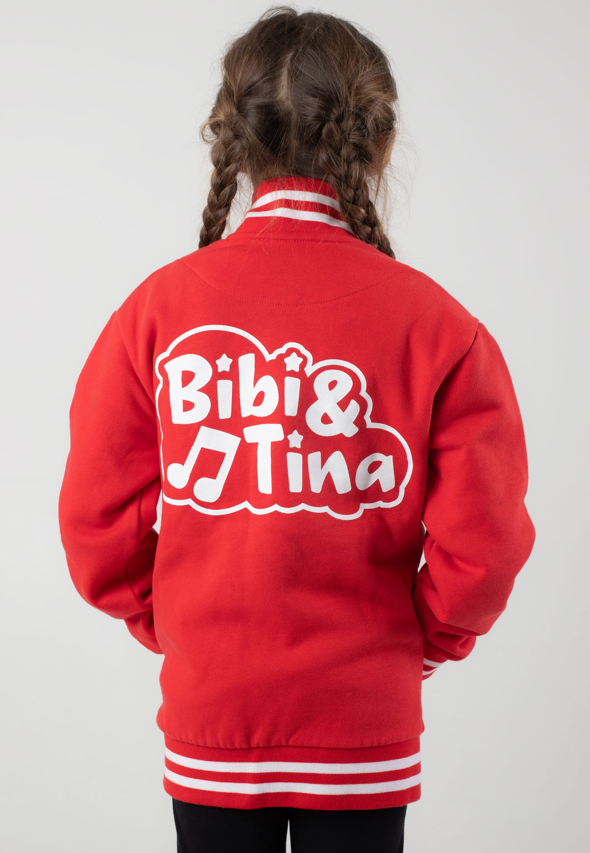 Bibi & Tina Logo Red College Jacket