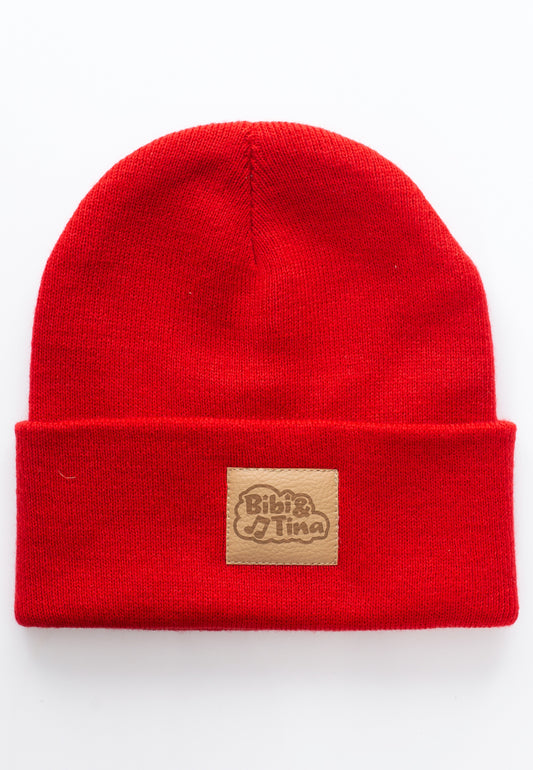 Bibi & Tina Wolke Logo Classic Red Long Beanie