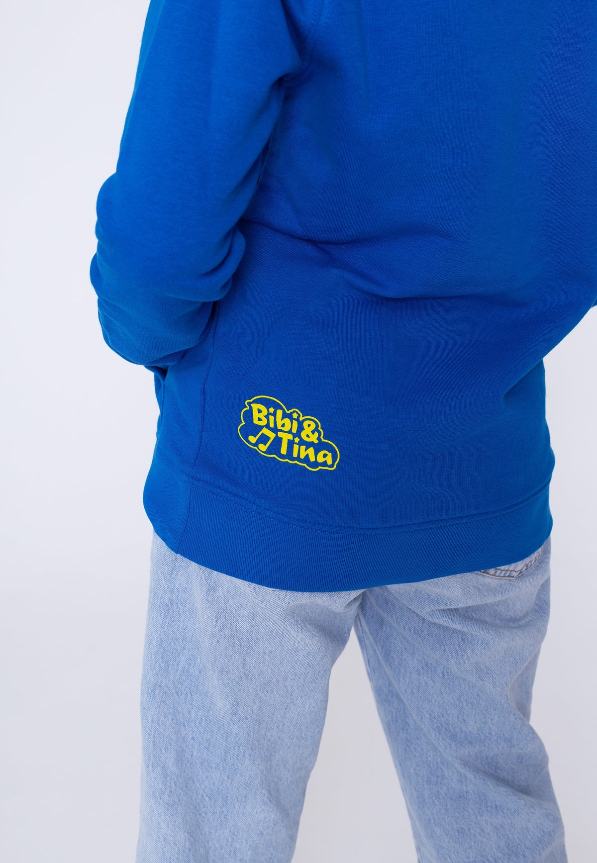 Bibi & Tina Das Gibt Ärger Royal Blau Kids Hoodie