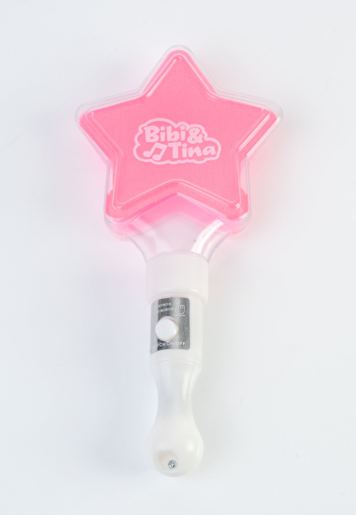 Bibi & Tina Die Verhexte Hitparade LED Light Pink Stick