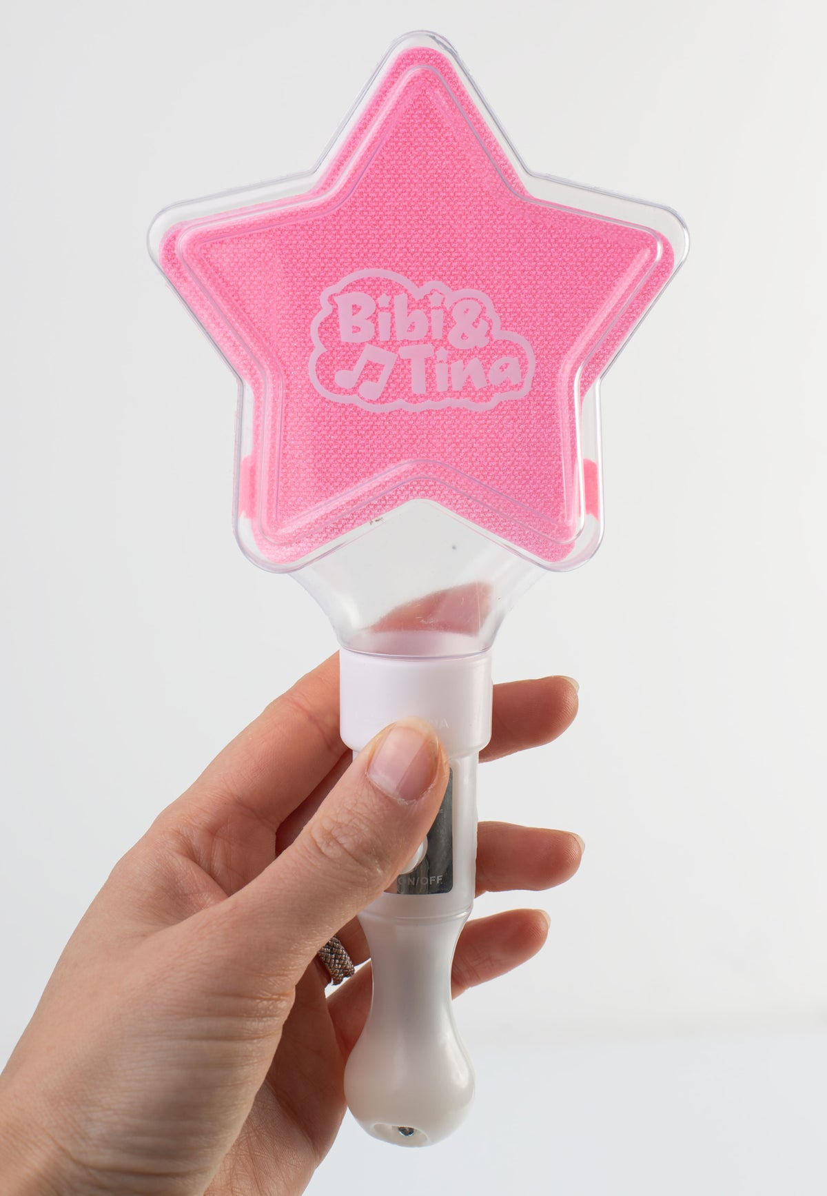 Bibi & Tina Die Verhexte Hitparade LED Light Pink Stick