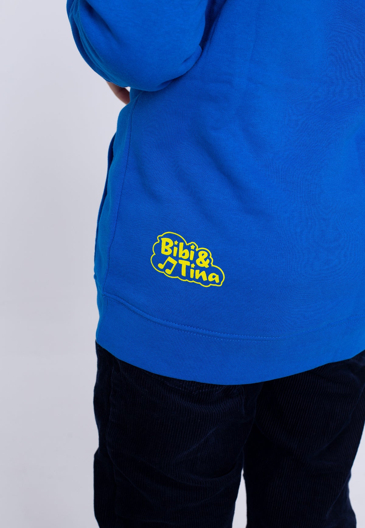 Bibi & Tina Das Gibt Ärger Royal Blau Kids Hoodie